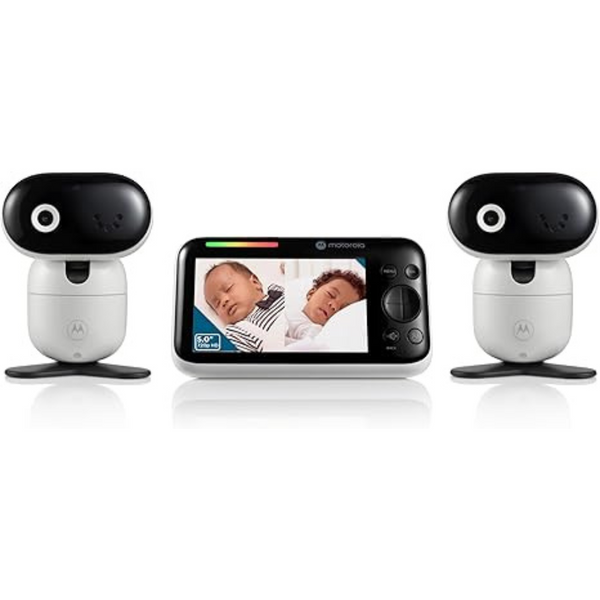 Motorola Baby PIP1610 HD 5" Motorized Video Baby Monitor W/ 2 Cameras [Used - Acceptable]