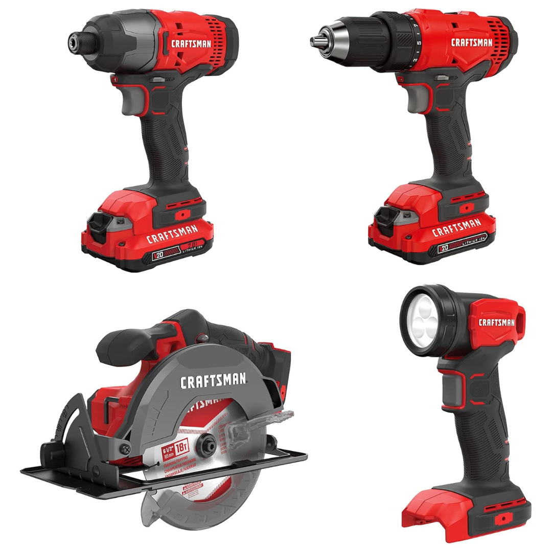 Craftsman V20 MAX Power Tool Combo Kit