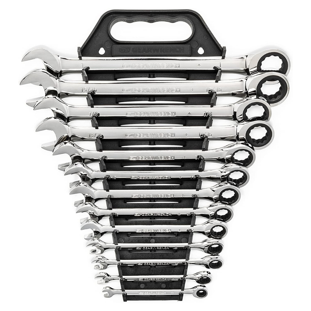 13-Piece GearWrench 9312 SAE Master Ratcheting Wrench Set