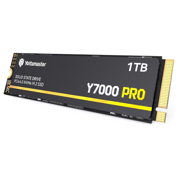 Yottamaster Y7000Pro 1TB 3D NAND NVMe M.2 2280 PCIe Gen4x4 Internal SSD