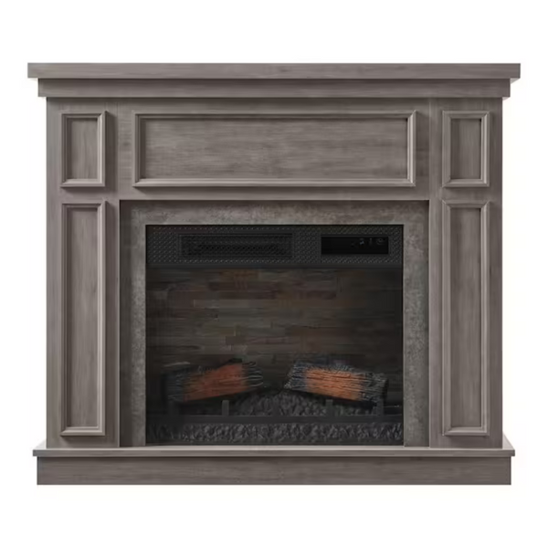 StyleWell Granville 43" W Freestanding Convertible Media Console Electric Fireplace