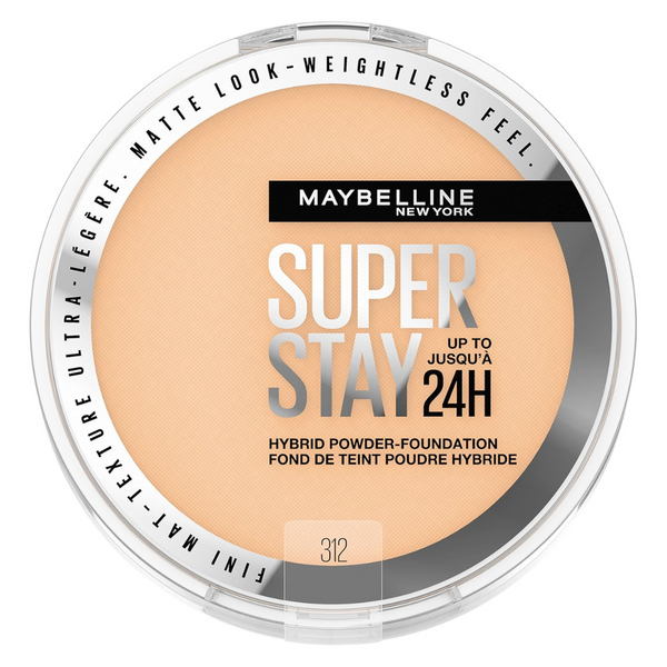 Maybelline 312 Super Stay Up to 24HR Hybrid Powder-Foundation