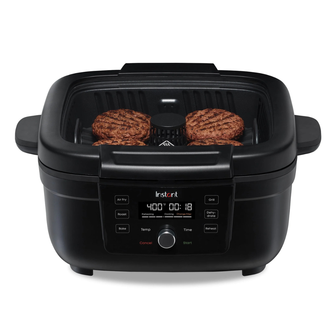 Instant 6-in-1 Indoor Grill And Air Fryer