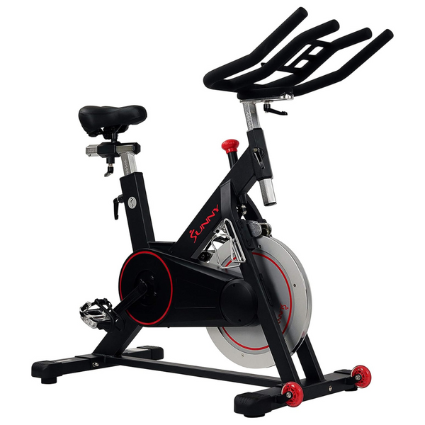 Sunny Health & Fitness Magnetic Belt Drive Indoor Cycling Bike