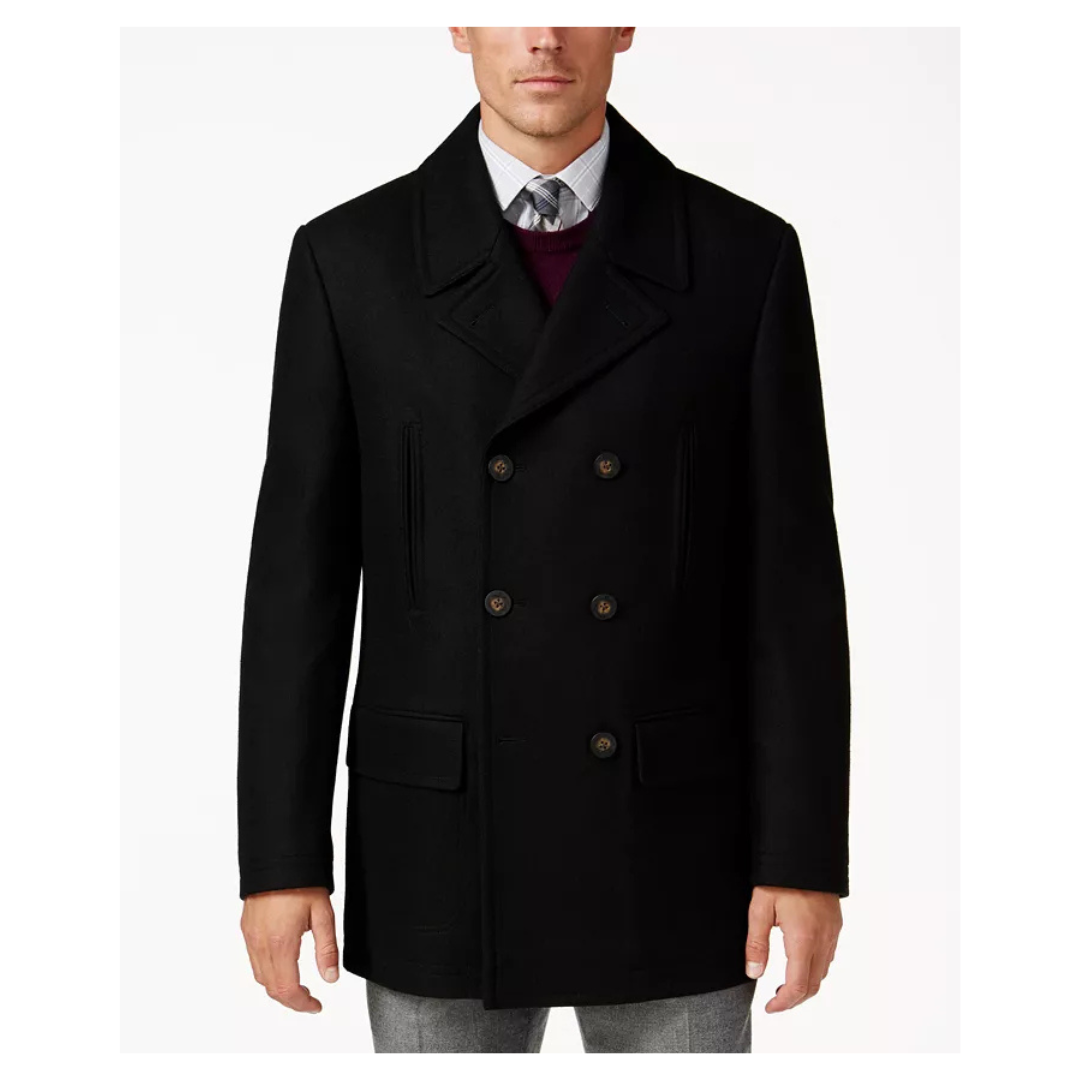 Michael Kors Men's Double-Breasted Wool Blend Peacoats (Various)