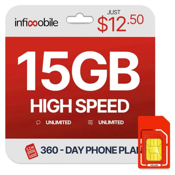 Infimobile Prepaid Unlimited Plan: 12 Months