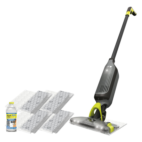 Shark Vacmop Pro Cordless Hard Floor Vacuum Mop W/ 4-Pads & Solution