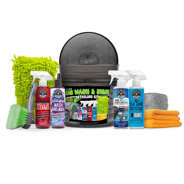 11-Piece Chemical Guys Ultimate Car Wash & Shine Detailing Kit