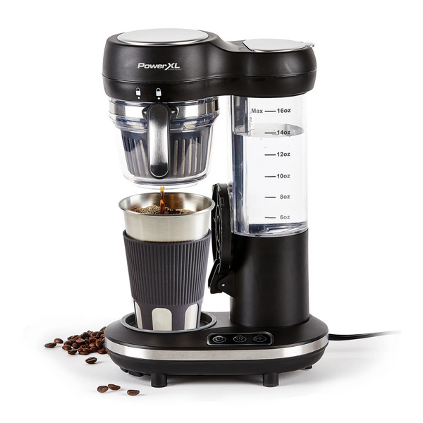 16oz PowerXL Grind and Go Plus Automatic Single-Serve Coffee Machine