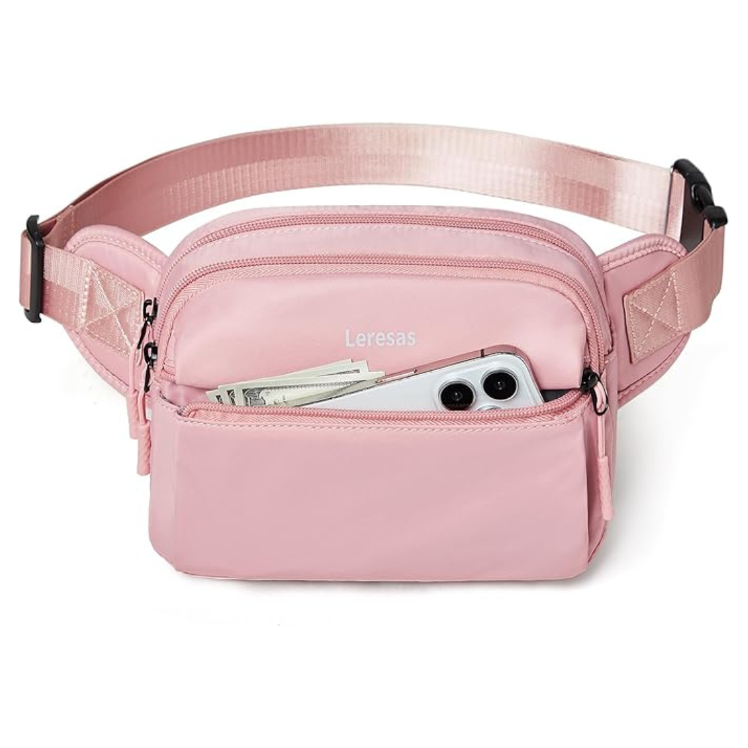 Unisex Waterproof Travel Cross Body Belt Bag (3 Colors)