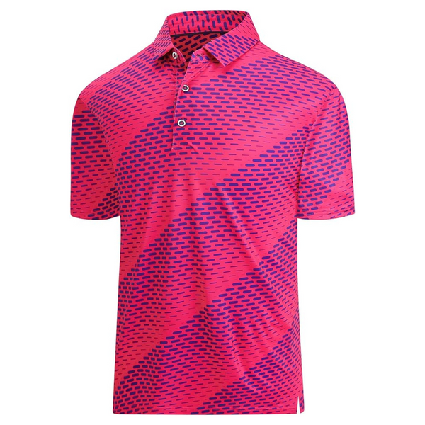 Men's Short Sleeve Dry Fit Moisture Wicking Golf Shirt