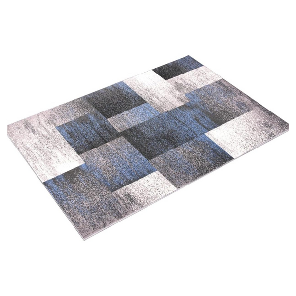 Rugshop Modern Distressed Boxes Area Rug (7' 10" x 10')