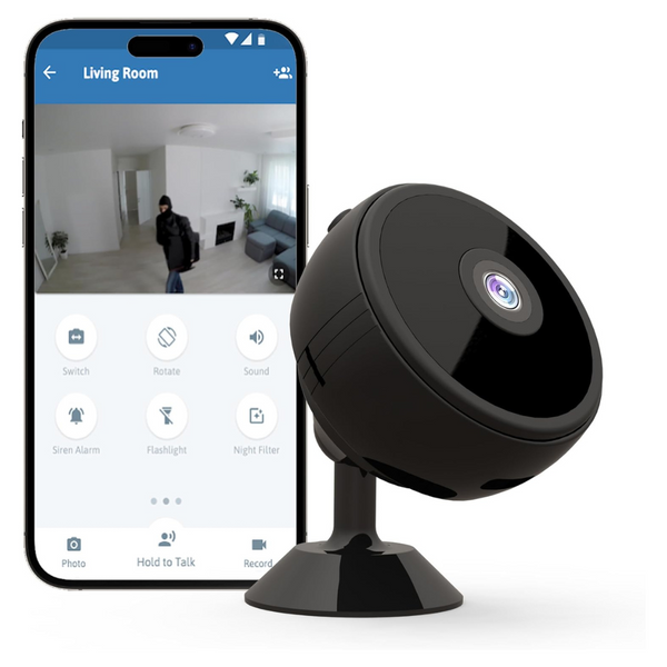 WiFi Wireless Surveillance Camera W/ Motion Detection & Night Vision