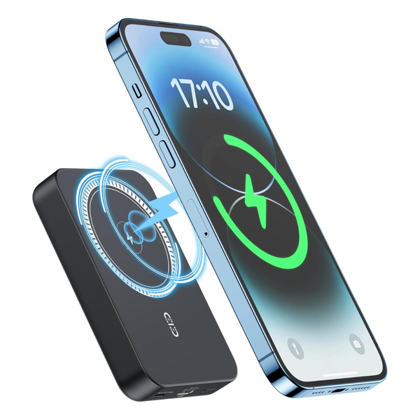 Portable Wireless Charger Mag-Safe-Battery Pack 10000mAh Power Bank 20W