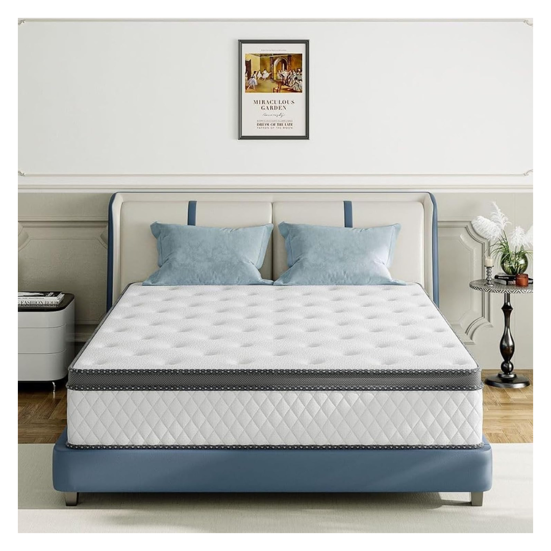 SweDrea 10" Medium Firm Hybrid Full Mattress