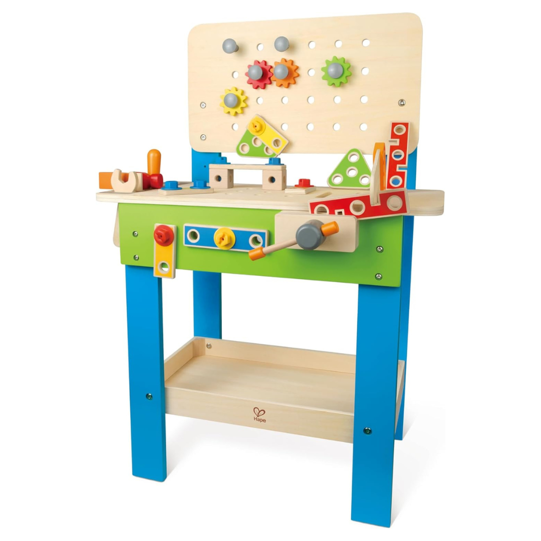 Hape Master Workbench Wooden Playset