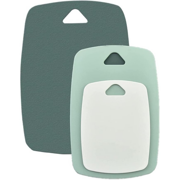 3-Piece Dishwasher Safe Plastic Cutting Board