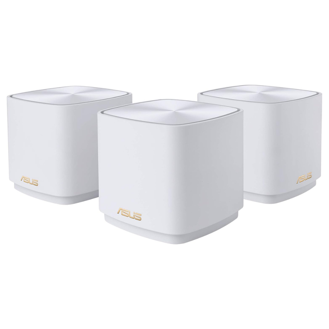 3-Pack ASUS ZenWiFi XD4 Plus AX1800 Dual-band Mesh WiFi 6 System