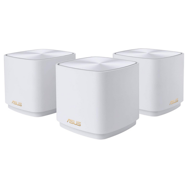 3-Pack ASUS ZenWiFi XD4 Plus AX1800 Dual-band Mesh WiFi 6 System