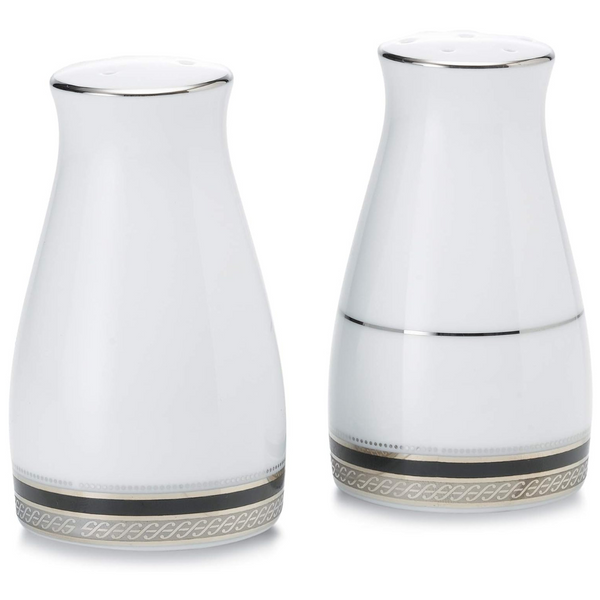 Noritake Austin Platinum Salt and Pepper