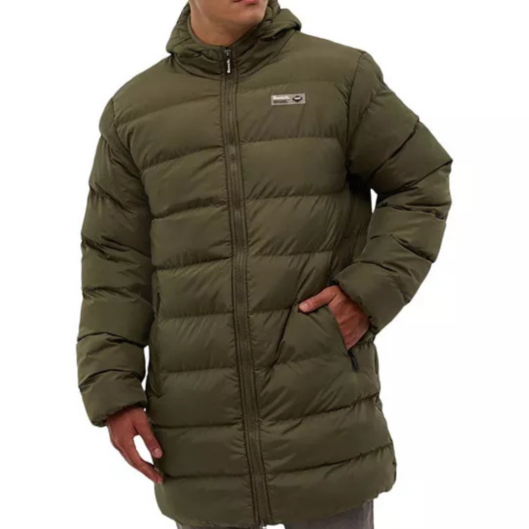 Bench DNA Men's Armann Longline Puffer Coat (4 Colors in Various Sizes)