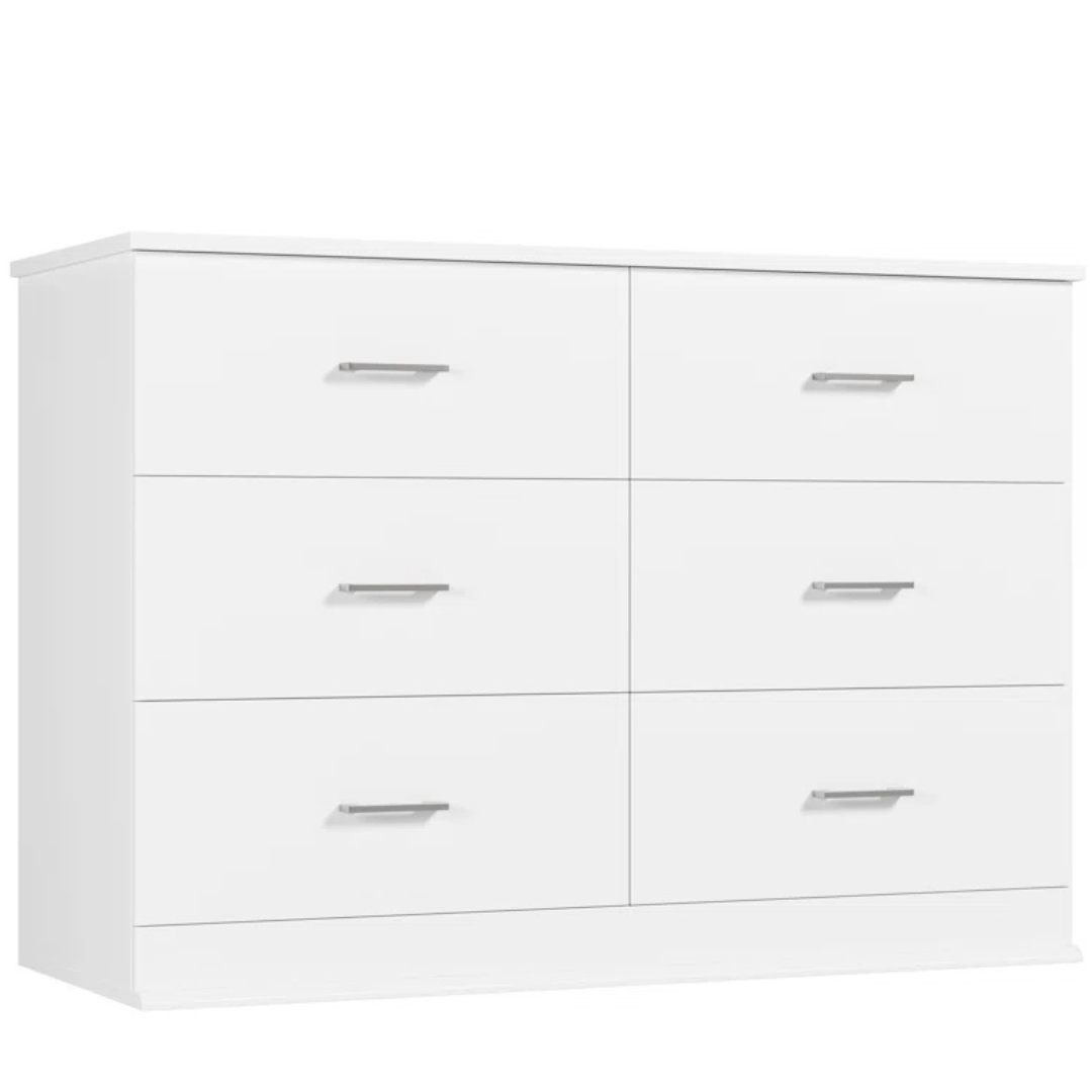 Ebern Designs Polinski 6-Drawer Double Dresser