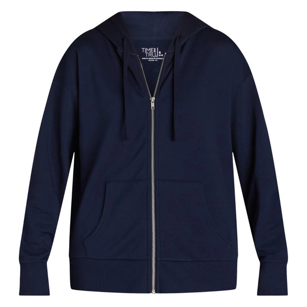 Time and Tru Womens Fleece Zip Hoodie (Various)