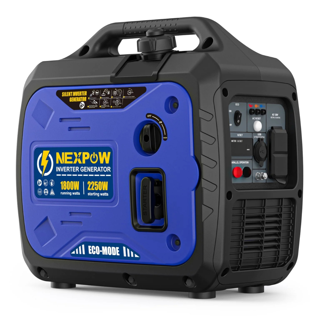 Nexpow Portable Inverter Generator 2250W Super Quiet Generator