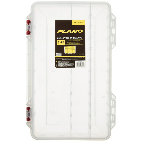 Plano ProLatch Stowaway Large Clear Organizer Tackle Box