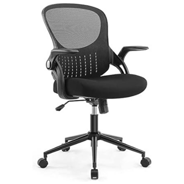 Olixis Ergonomic Flip-Up Arm Swivel Desk Chair