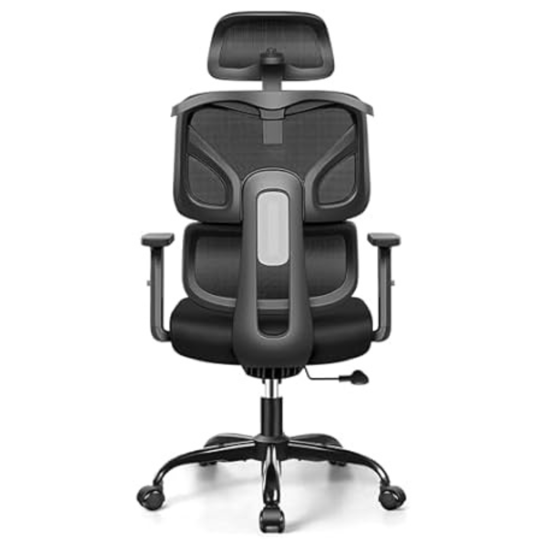 Ergonomic High Back Gaming Desk Chair With Adjustable Arms