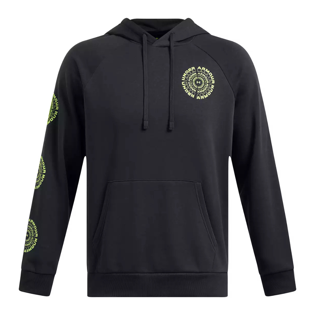 Under Armour Mens Rival Circle Logo Fleece Hoodie