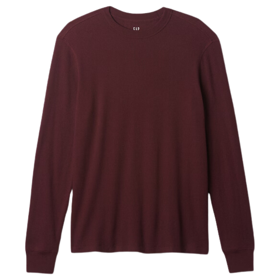 Gap Factory Men's Waffle-Knit Crewneck T-Shirt (2 Colors)