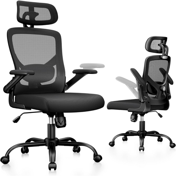 Marsail Ergonomic High Back Headrest Desk Office Chair