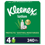 240-Count Kleenex Lotion Facial Tissues (4 Cube Boxes)