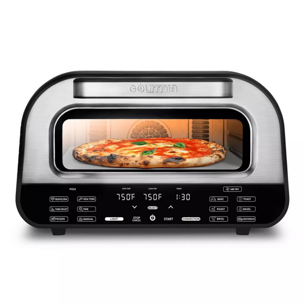 Gourmia All-In-One Indoor Pizza Oven, Toaster Oven