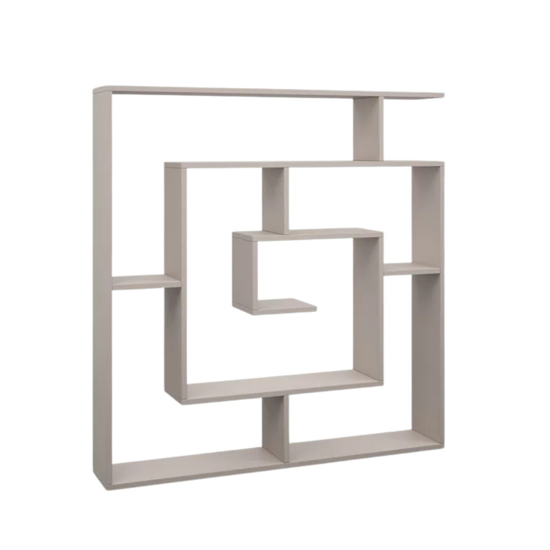 Hashtag Home Abston Geometric Bookcase