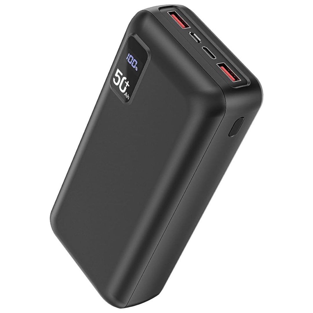 Poiytl 50000mAh 22.5W USB-C Portable Power Bank