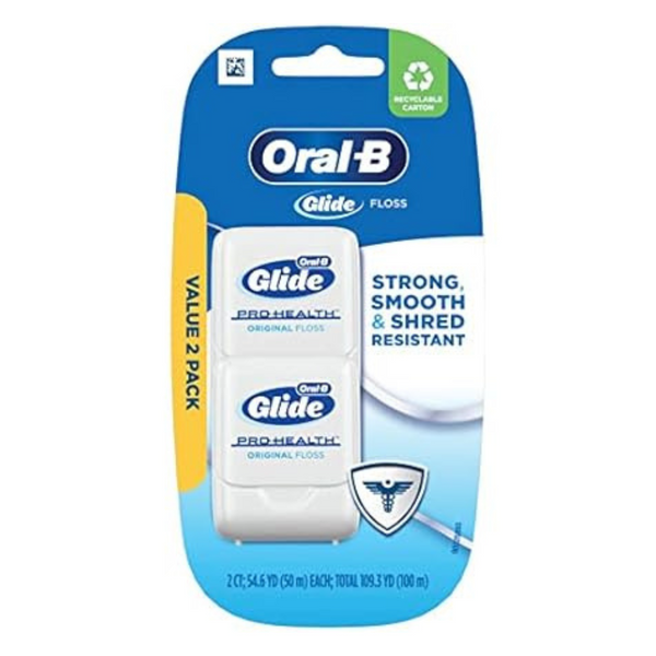 2-Count Oral-B Glide Pro-Health Original Dental Floss