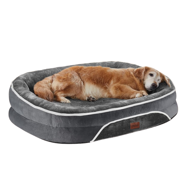 OhGeni Orthopedic Dog Bed For Large Dogs