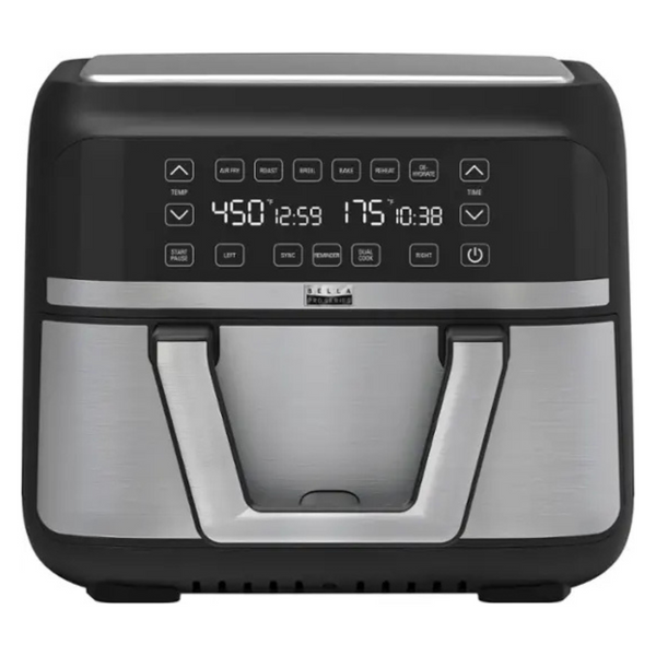 Bella PRO 9-Qt. TriZone Touchscreen Air Fryer With Dual Flex Basket