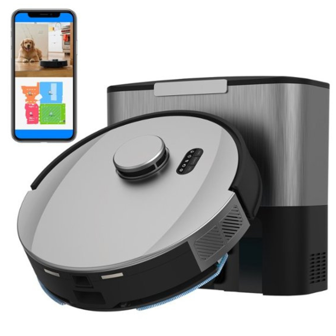 BObsweep UltraVision Self-Empty Robot Vacuum & Mop