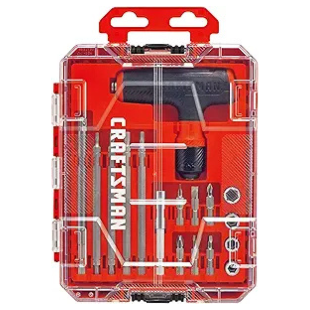 20-Piece Craftsman T-Handle Ratcheting Wrench Set (CMHT68133)