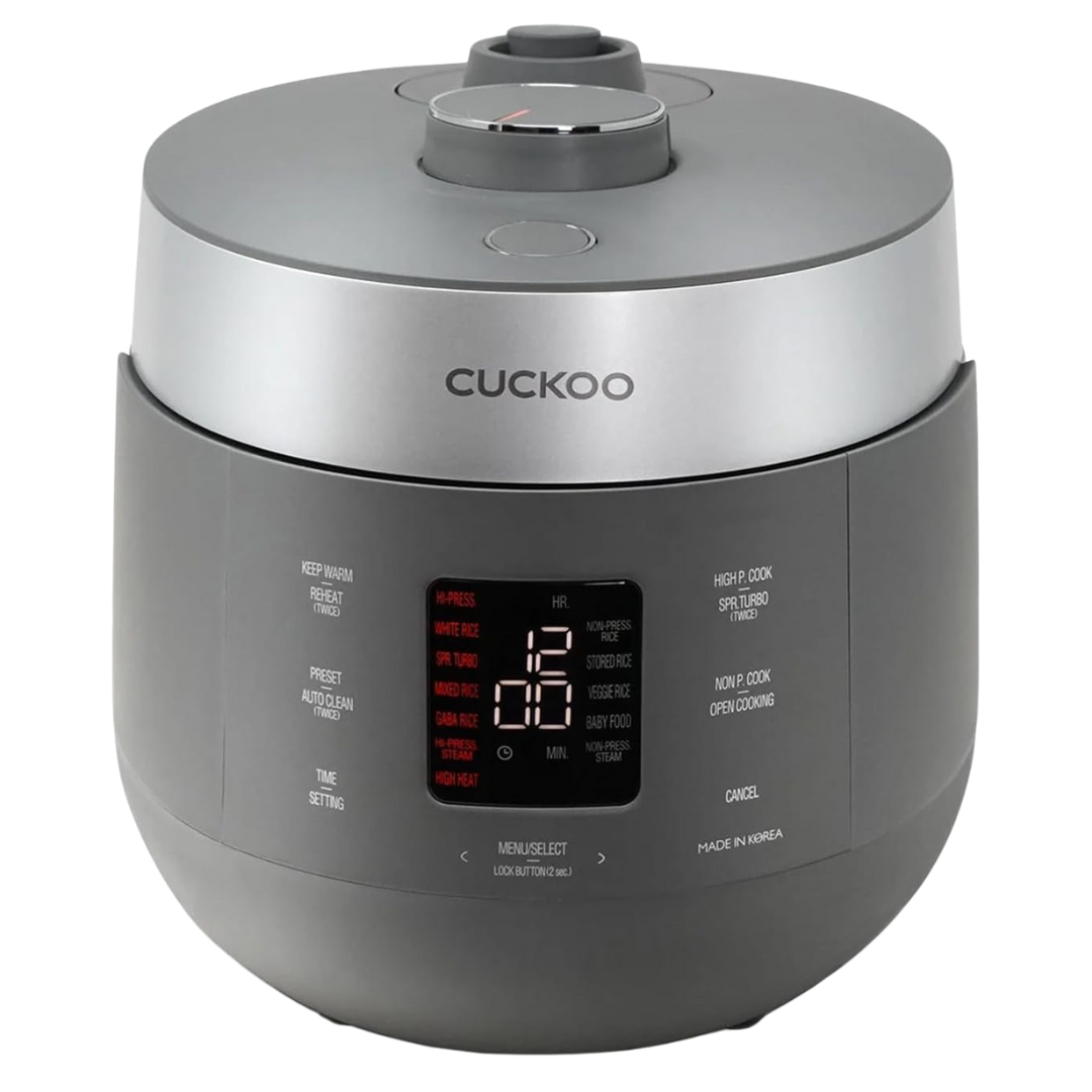 Cuckoo 6-Cup (Uncooked) Twin Pressure Rice Cooker & Warmer