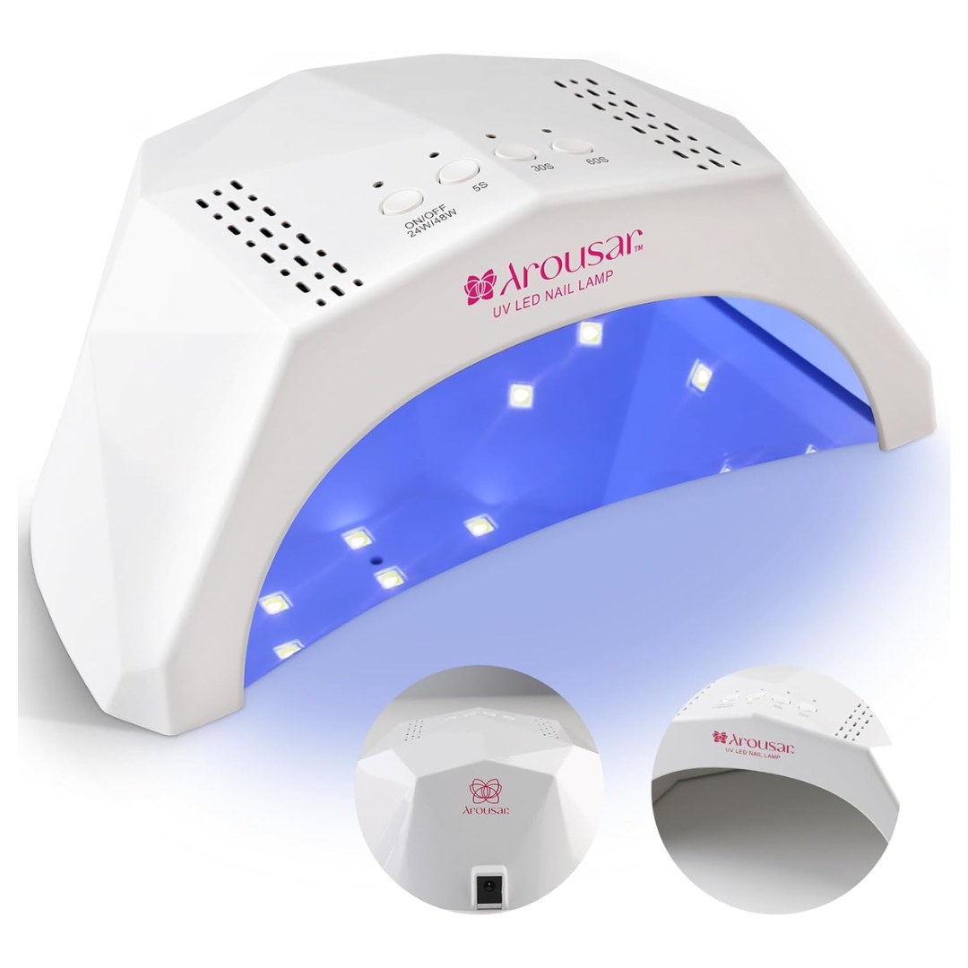 48W 3 Timers Professional UV LED Nail Lamp With Auto Sensor