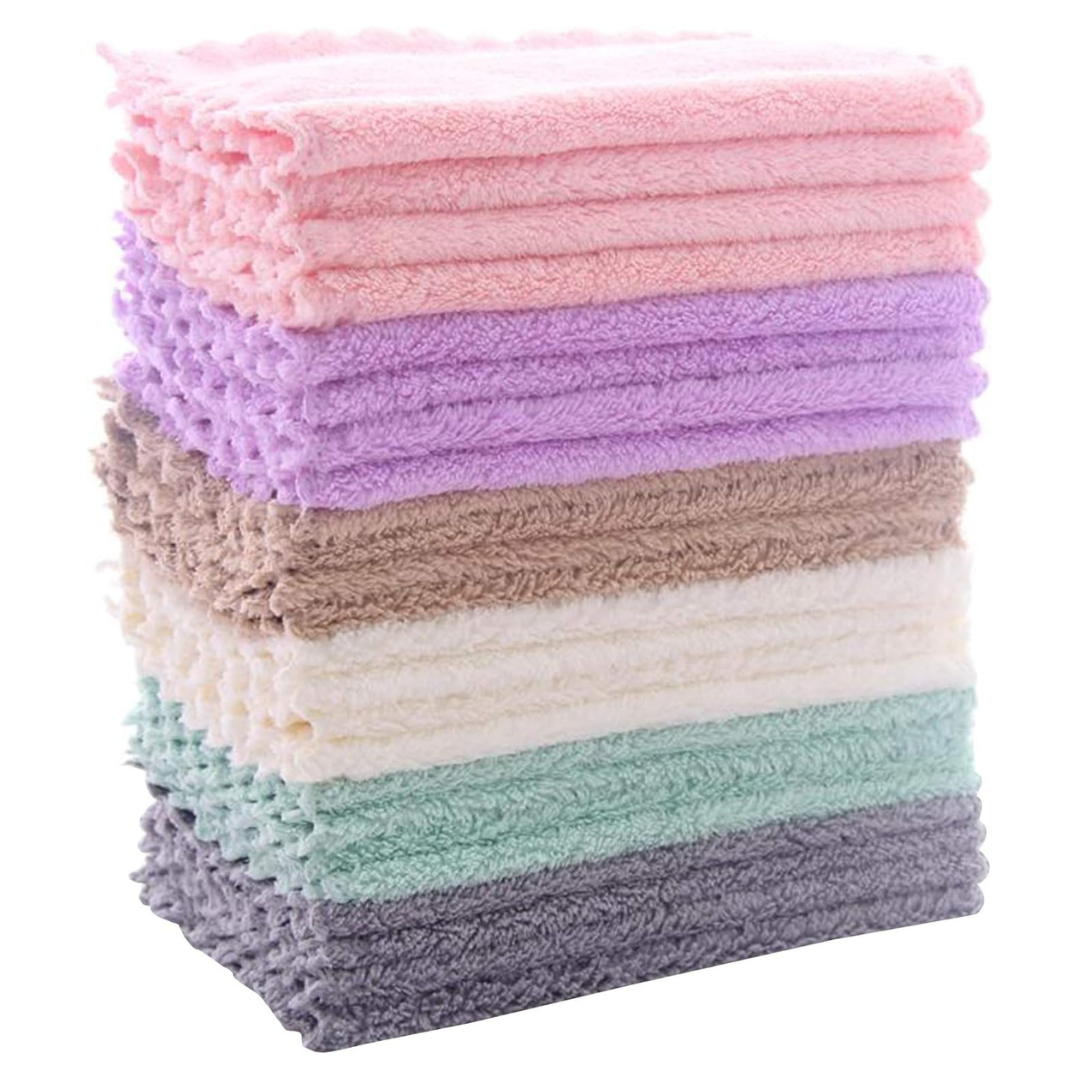 24-Pack Nonstick Oil Washable Fast Drying Dish Towels (7" x 9")