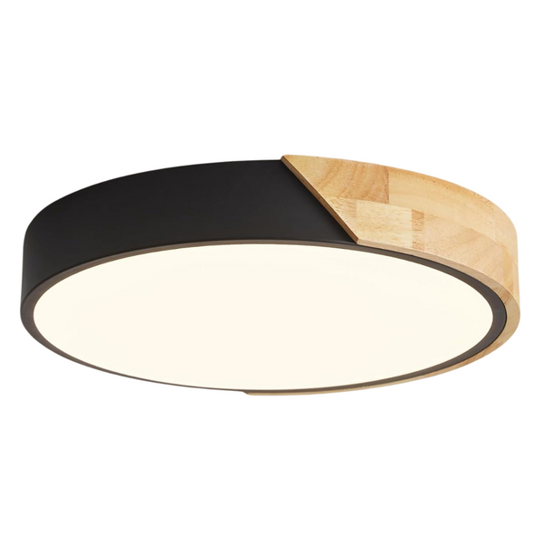 11.8" 3000K Minimalist Modern Flush Mount Ceiling Light