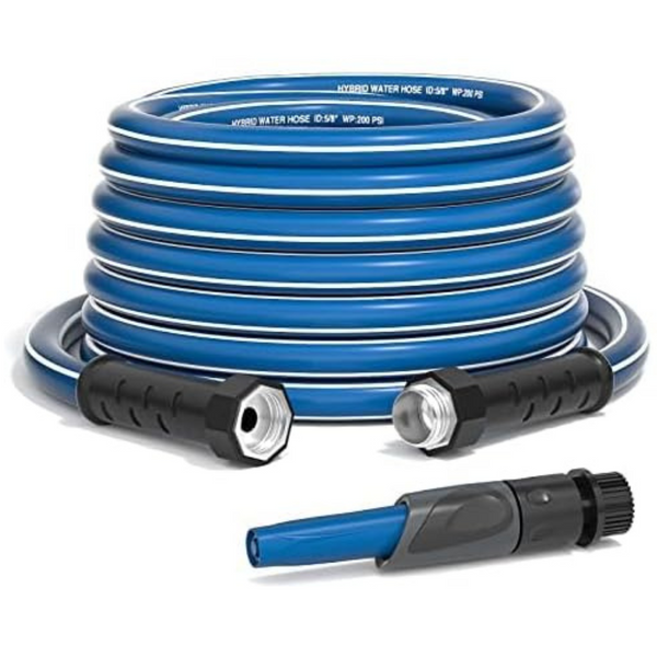 Greener Heavy Duty 100ft Hybrid Garden Hose