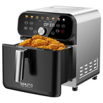 Whuto 6Qt Nonstick Basket Air Fryer Oven with LED Touchscreen