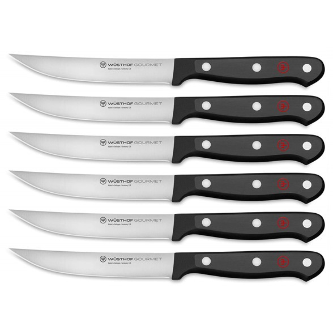 6-Piece Wusthof Gourmet Steak Knife Set